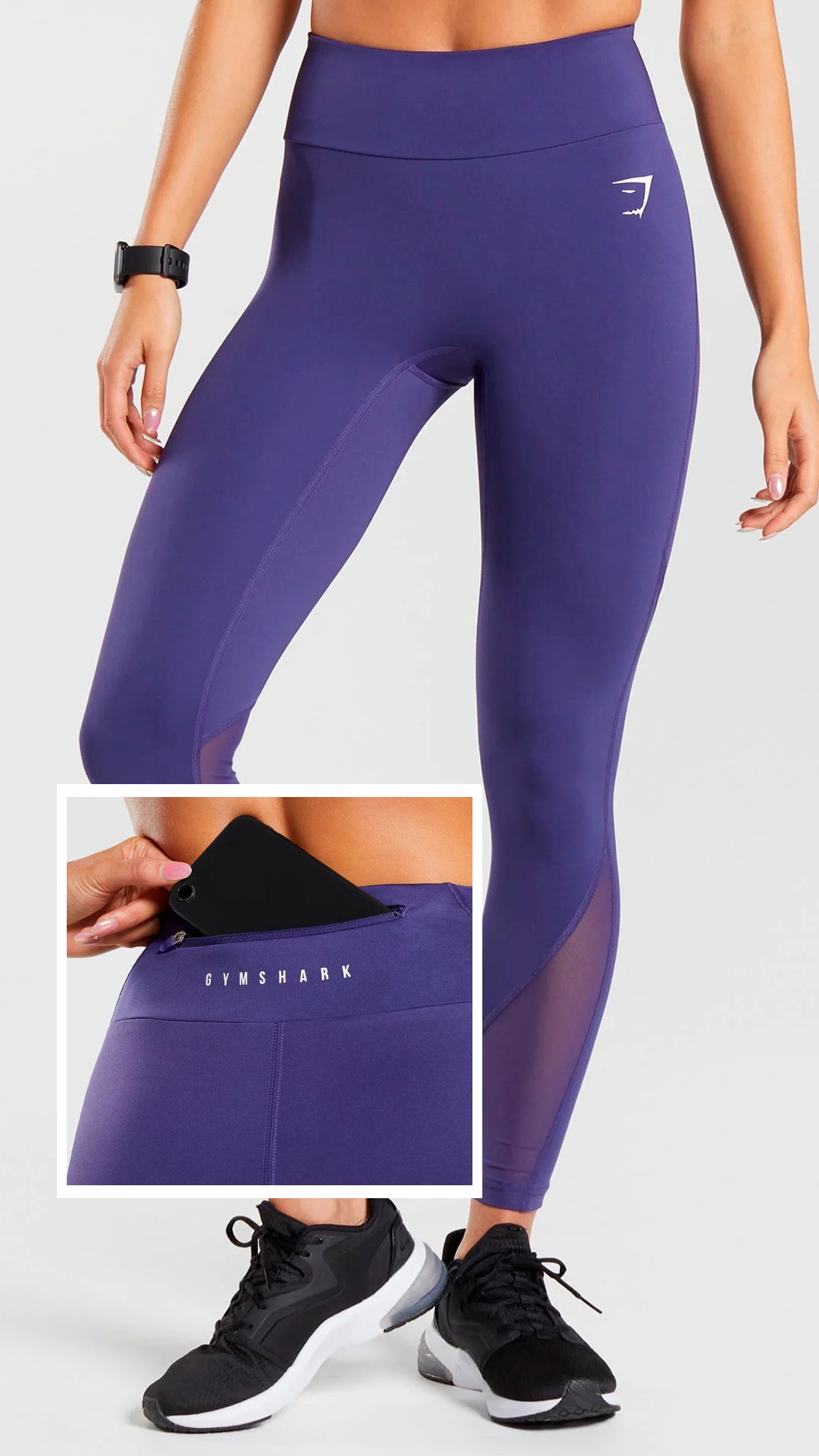 Leggings purple