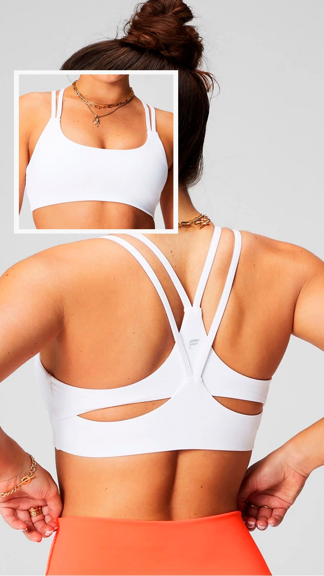 Sport bra white