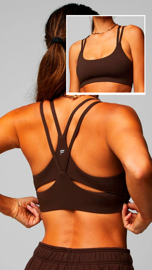 Sport bra cacao